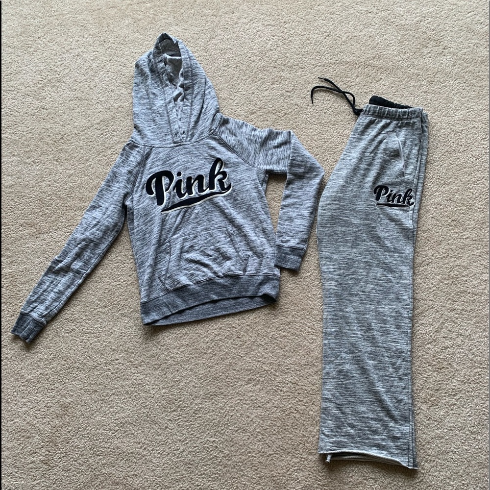 VS PINK Hoodie and Sweatpants